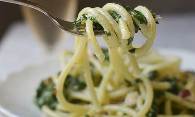 Spaghetti with Mascarpone Cheese