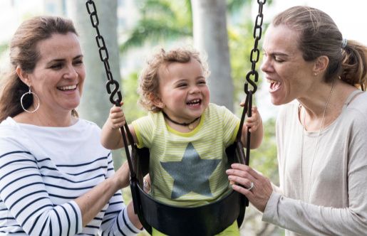 RESEARCH: CHILDREN RAISED BY SAME-SEX PARENTS ARE AS HAPPY & HEALTHY AS CHILDREN RAISED BY STRAIGHT PARENTS